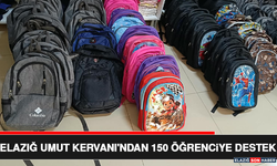 Elazığ Umut Kervanı'ndan 150 Öğrenciye Destek