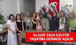Elazığ Zaza Kültür Yaşatma Derneği Açıldı