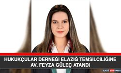 Hukukçular Derneği Elazığ Temsilciliğine Av. Feyza Güleç Atandı