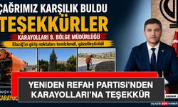 Yeniden Refah Partisi’nden Karayolları’na Teşekkür