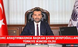 ORC Araştırmasında Başkan Şahin Şerifoğulları Türkiye İkincisi Oldu