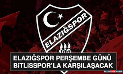Elazığspor Perşembe Günü Bitlisspor’la Karşılaşacak