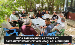 HÜDA PAR Kovancılar Teşkilatı Bayramyazı Köyü’nde Vatandaşlarla Buluştu