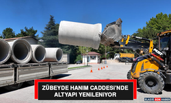 Zübeyde Hanım Caddesi’nde Altyapı Yenileniyor