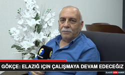 Gökçe: Elazığ İçin Çalışmaya Devam Edeceğiz