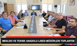 Mesleki ve Teknik Anadolu Lisesi Müdürleri Toplantısı