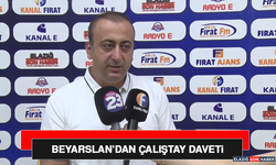 Beyarslan’dan Çalıştay Daveti