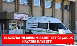 Elazığ'da Yıldırımın İsabet Ettiği Çocuk Hayatını Kaybetti