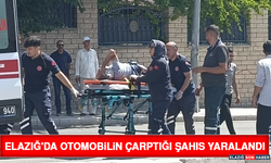 Elazığ'da Otomobilin Çarptığı Şahıs Yaralandı