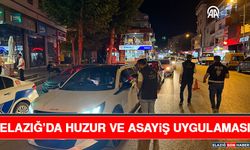 Elazığ’da Huzur ve Asayiş Uygulaması