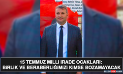 15 Temmuz Milli İrade Ocakları: Birlik ve Beraberliğimizi Kimse Bozamayacak