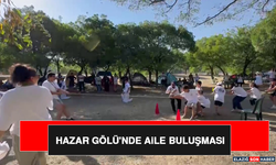 Hazar Gölü'nde Aile Buluşması