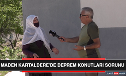 Maden Kartaldere'de Deprem Konutları Sorunu