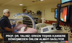 Prof. Dr. Yalnız: Erken Teşhis Kansere Dönüşmeden Önlem Almayı Sağlıyor