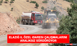 Elazığ İl Özel İdaresi Çalışmalarını Aralıksız Sürdürüyor
