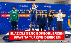 Elazığlı Genç Boksörlerden Sivas’ta Türkiye Derecesi