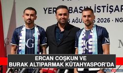 Ercan Coşkun ve Burak Altıparmak Kütahyaspor’da