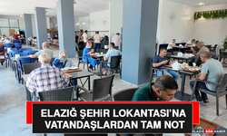 Elazığ Şehir Lokantası’na Vatandaşlardan Tam Not