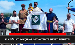 Elazığlı Atlı Okçular Gaziantep’te Zirveyi Fethetti
