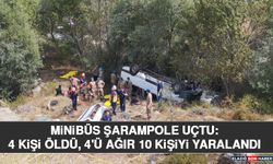 Minibüs Şarampole Uçtu: 4 Kişi Öldü, 4'ü Ağır 10 Kişiyi Yaralandı