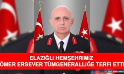Elazığlı Hemşehrimiz Ömer Ersever Tümgeneralliğe Terfi Etti