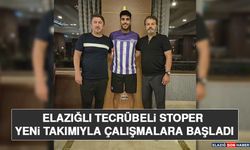 Elazığlı Tecrübeli Stoper Yeni Takımıyla Çalışmalara Başladı