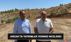 Arıcak’ta Yatırımlar Yerinde İncelendi