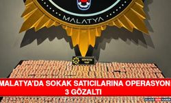 Malatya'da Sokak Satıcılarına Operasyon: 3 Gözaltı