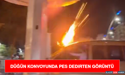 Düğün Konvoyunda Pes Dedirten Görüntü