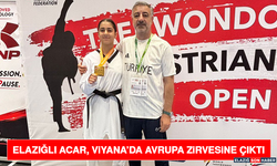 Elazığlı Acar, Viyana’da Avrupa Zirvesine Çıktı