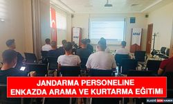 Jandarma Personeline Enkazda Arama ve Kurtarma Eğitimi