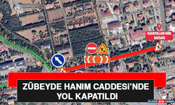 Zübeyde Hanım Caddesi’nde Yol Kapatıldı