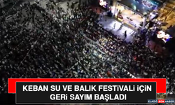 Keban Su ve Balık Festivali İçin Geri Sayım Başladı