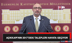 Açıkkapı’nın 2017’deki Talepleri Hayata Geçiyor