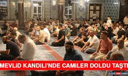 Mevlid Kandili'nde Camiler Doldu Taştı