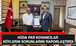 HÜDA PAR Kovancılar Köylerin Sorunlarını Raporlaştırdı