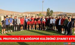 İl Protokolü Elazığspor Kulübünü Ziyaret Etti