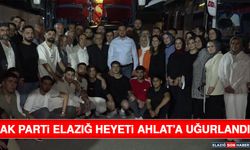 AK Parti Elazığ Heyeti Ahlat’a Uğurlandı