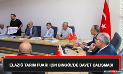 Elazığ Tarım Fuarı İçin Bingöl’de Davet Çalışması