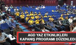 AGD Yaz Etkinlikleri Kapanış Programı Düzenledi