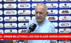 21. Dönem Milletvekili Gül’den Elazığ Değerlendirmesi