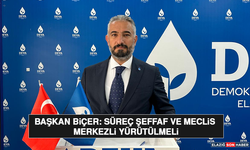 Başkan Biçer: Süreç Şeffaf ve Meclis Merkezli Yürütülmeli