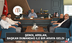 Şenol Arslan, Başkan Dumandağ İle Bir Araya Geldi