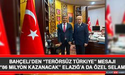 Bahçeli’den “Terörsüz Türkiye” Mesajı “86 Milyon Kazanacak” Elazığ’a Da Özel Selam