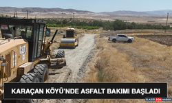 Karaçan Köyü’nde Asfalt Bakımı Başladı