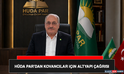 HÜDA PAR'dan Kovancılar İçin Altyapı Çağrısı