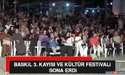 Baskil 3. Kayısı ve Kültür Festivali Sona Erdi