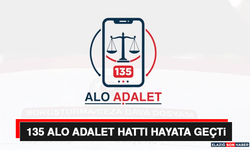 135 Alo Adalet Hattı hayata geçti