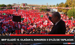 MHP Elazığ 15. Olağan İl Kongresi 5 Eylül’de Yapılacak