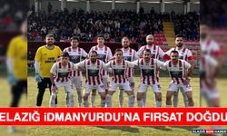 Elazığ İdmanyurdu’na Fırsat Doğdu